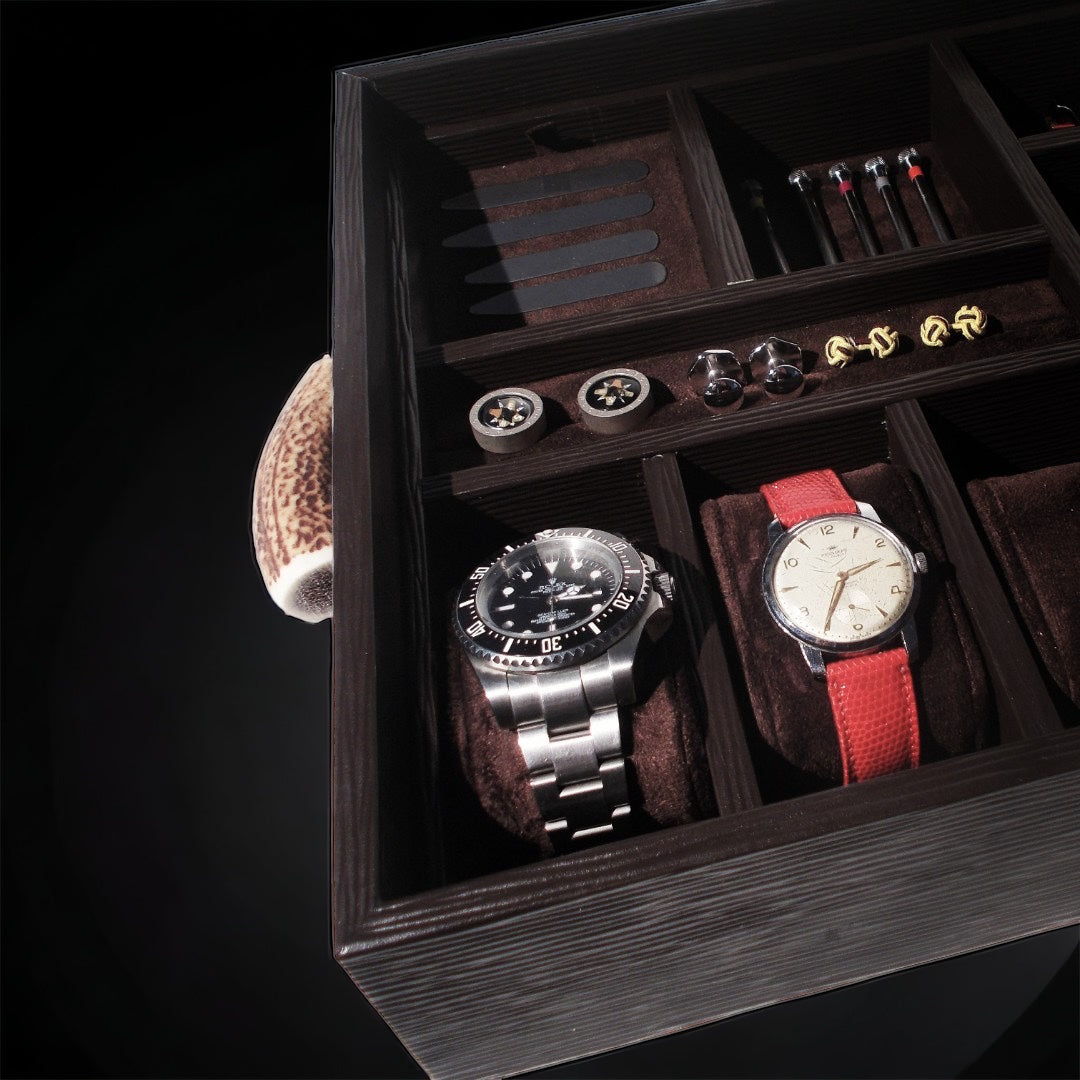 Vassoio portagioie per uomo: Organizza con stile la tua collezione di accessori maschili - Private Trunks"