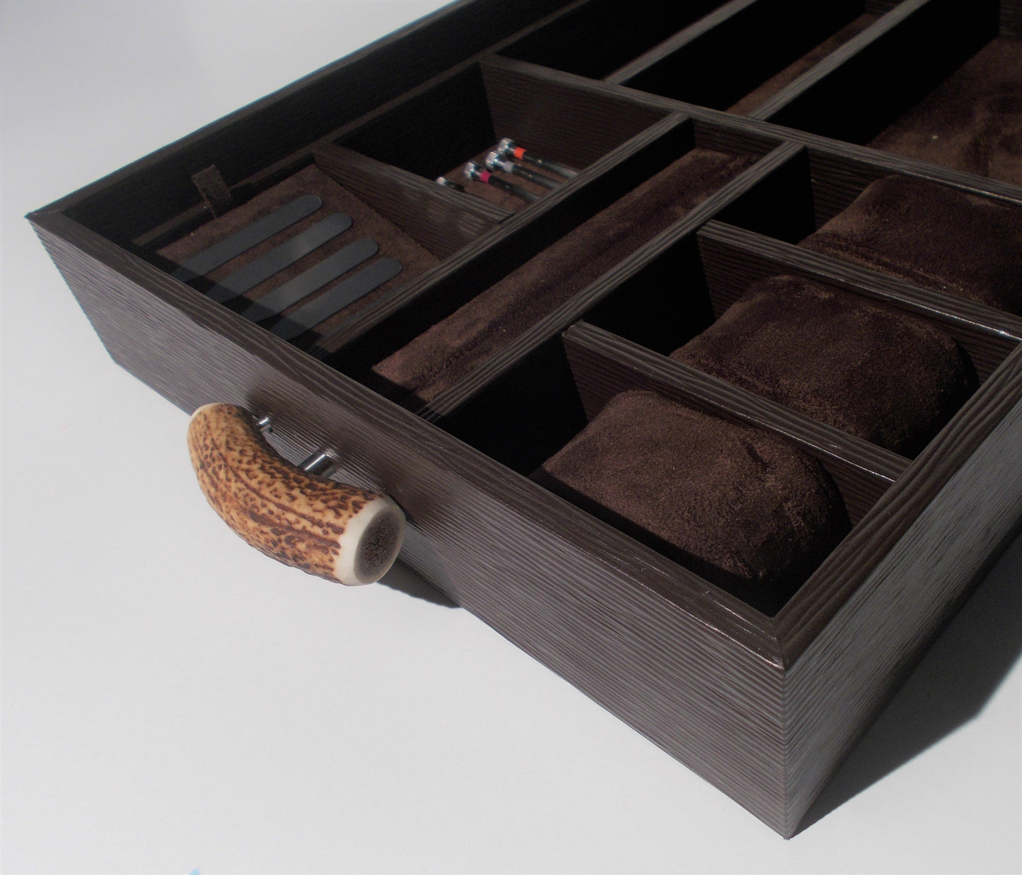 cofanetto porta orologi palchi cervo