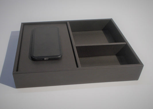 porta oggettin con ricarica wireless