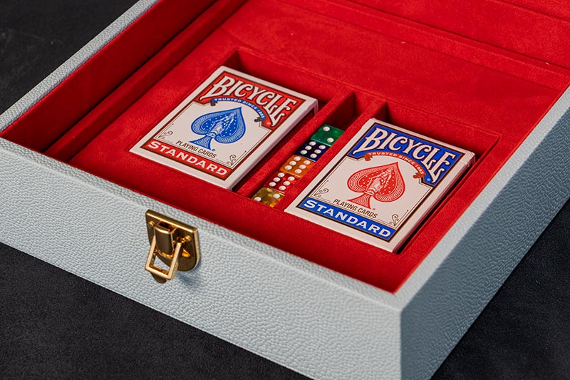 Scatola Da Domino & Carte gioco