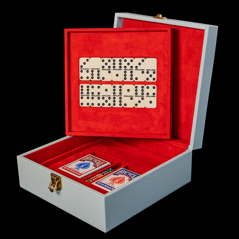 Scatola Da Domino & Carte gioco